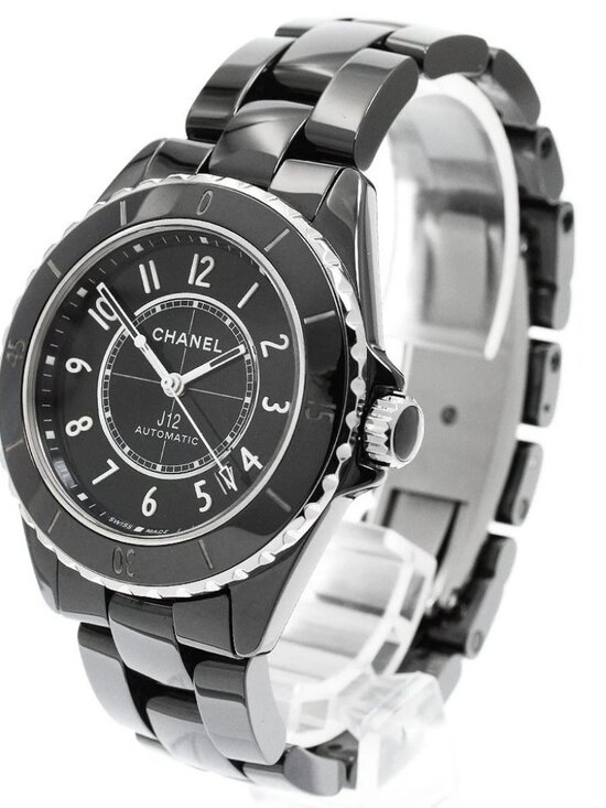 CHANEL J12 H5696 Black ceramic black Dial Automatic Ladies Watch_955719 main image 6